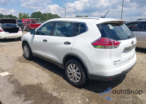 2016 Nissan Rogue S/Sl/Sv z USA, uszkodzony, nr VIN KNMAT2MT4GP692731